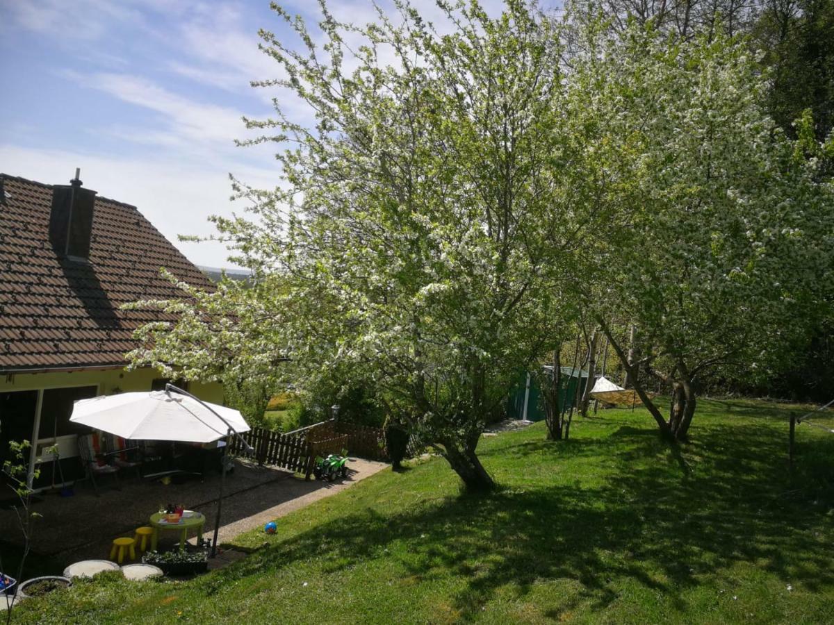 Ferienwohnung Am Kirnbergsee Unterbrand Exteriör bild