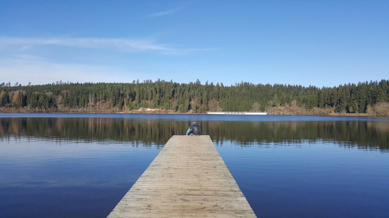 Ferienwohnung Am Kirnbergsee Unterbrand Exteriör bild