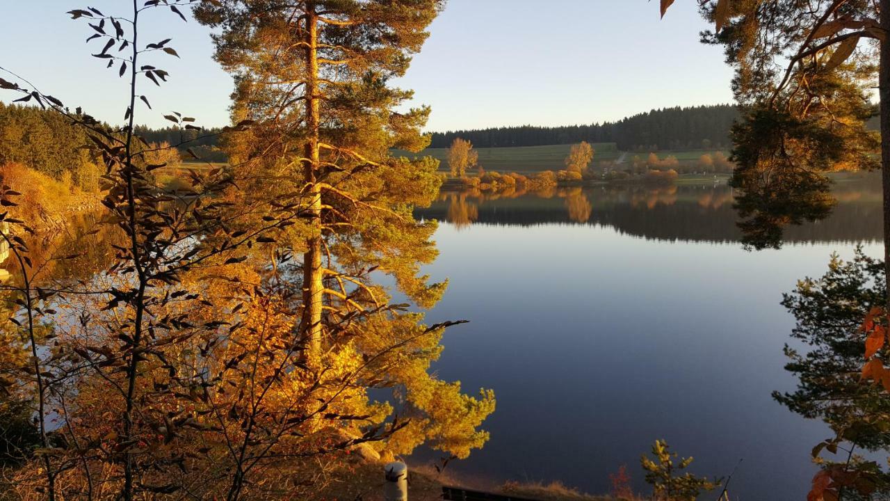 Ferienwohnung Am Kirnbergsee Unterbrand Exteriör bild