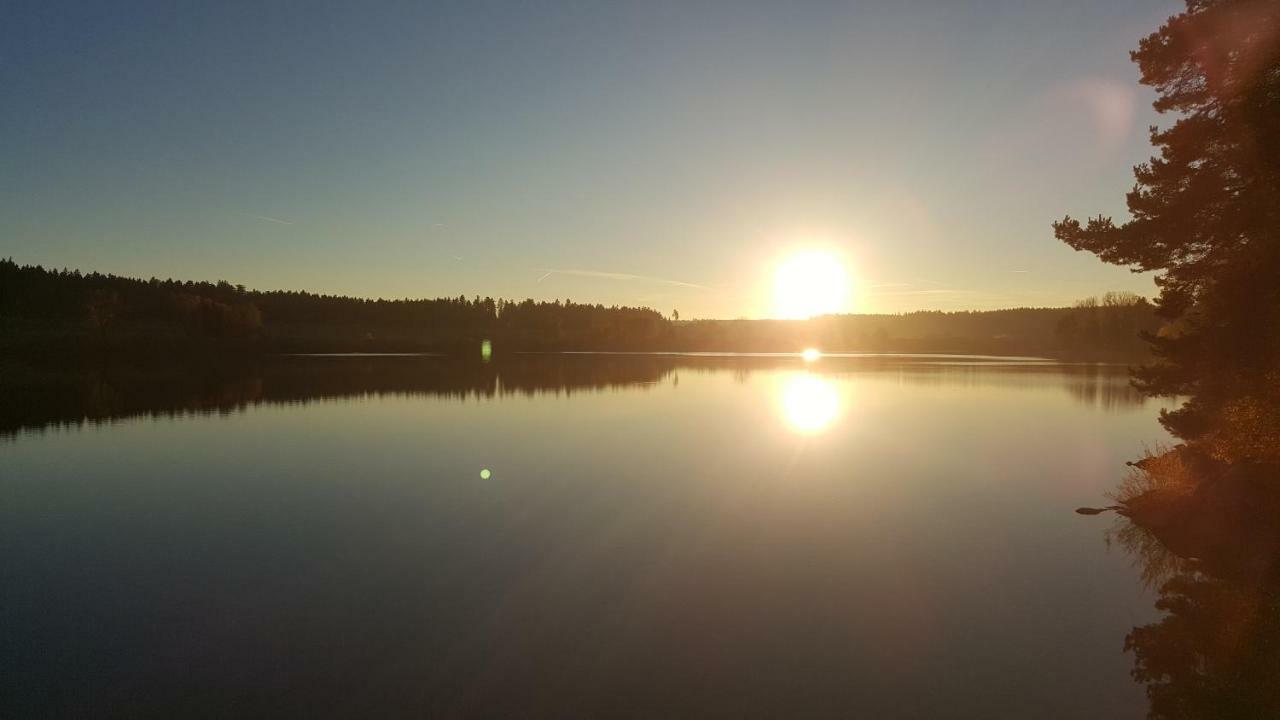 Ferienwohnung Am Kirnbergsee Unterbrand Exteriör bild