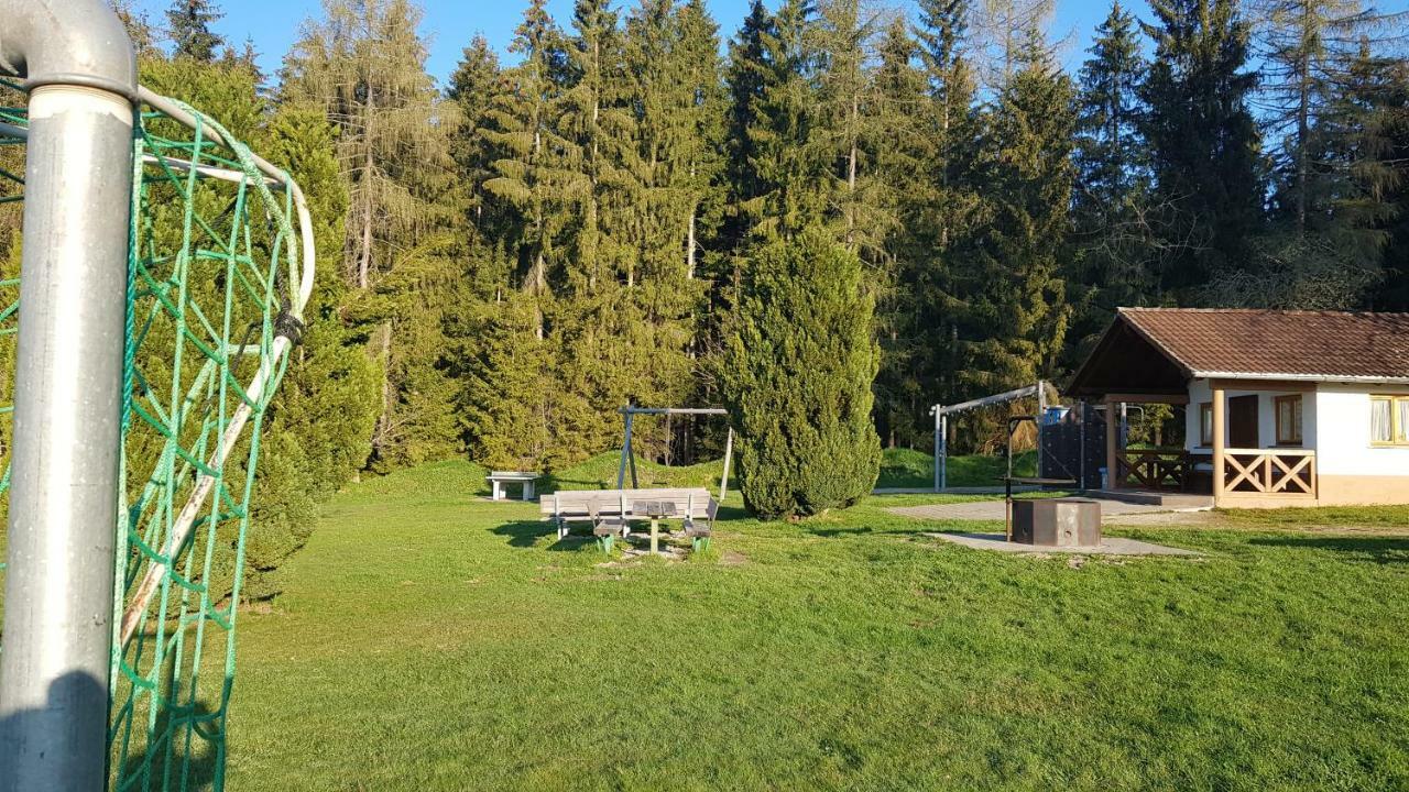 Ferienwohnung Am Kirnbergsee Unterbrand Exteriör bild