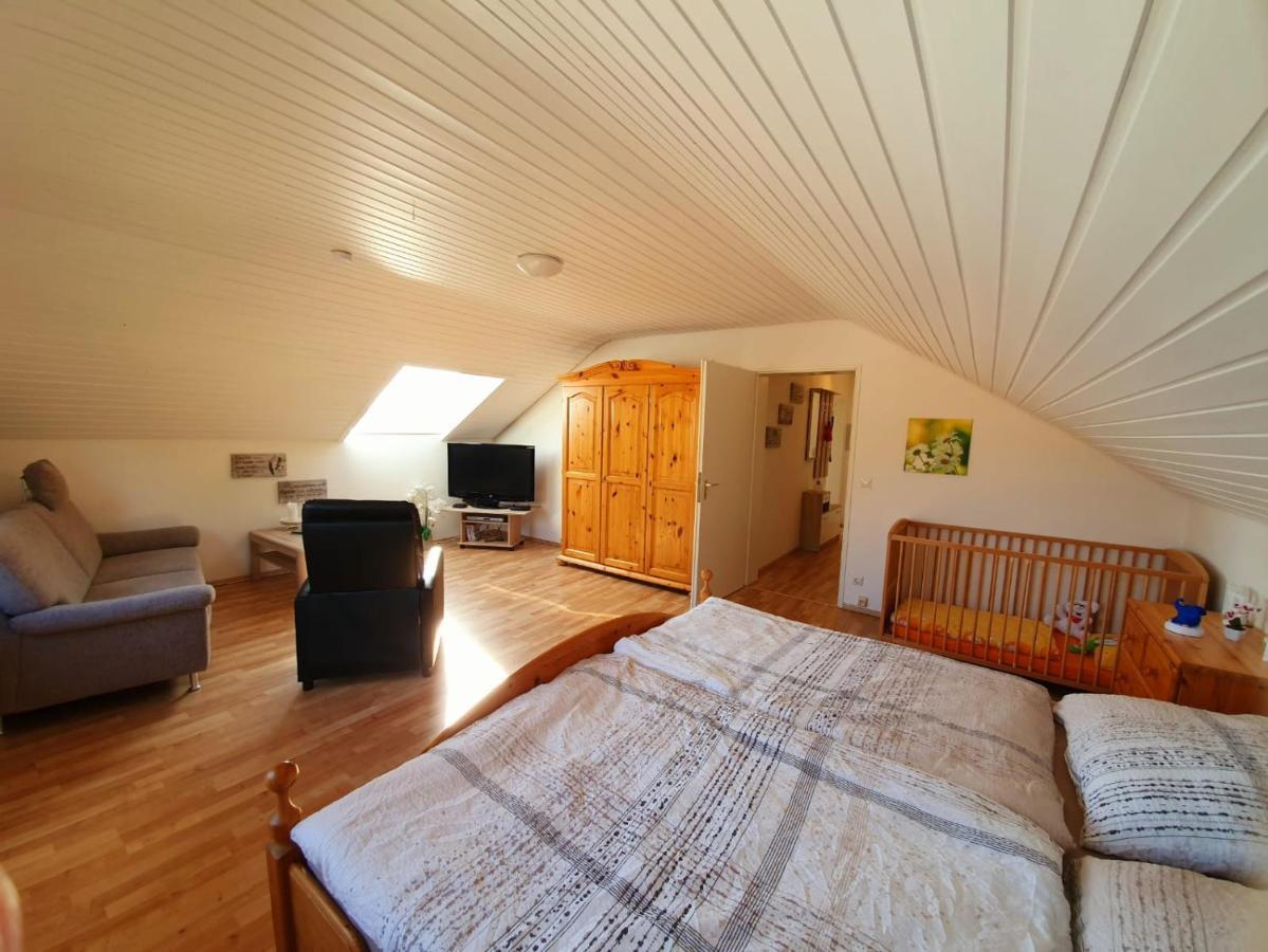 Ferienwohnung Am Kirnbergsee Unterbrand Exteriör bild